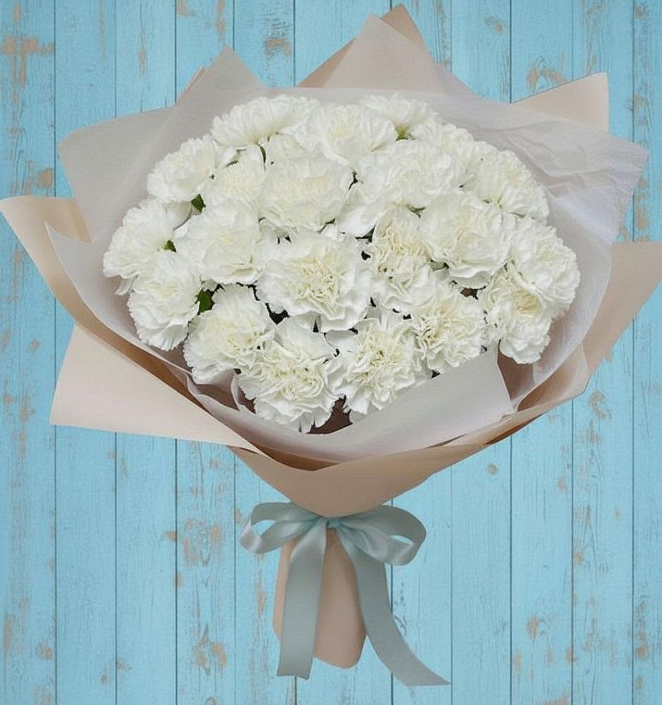 Букет цветов из: Гвоздики в Искре Курской области