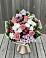 Букет цветов из: Альстромерии, Гвоздики, Розы и Хризантемы в Искре Курской области
