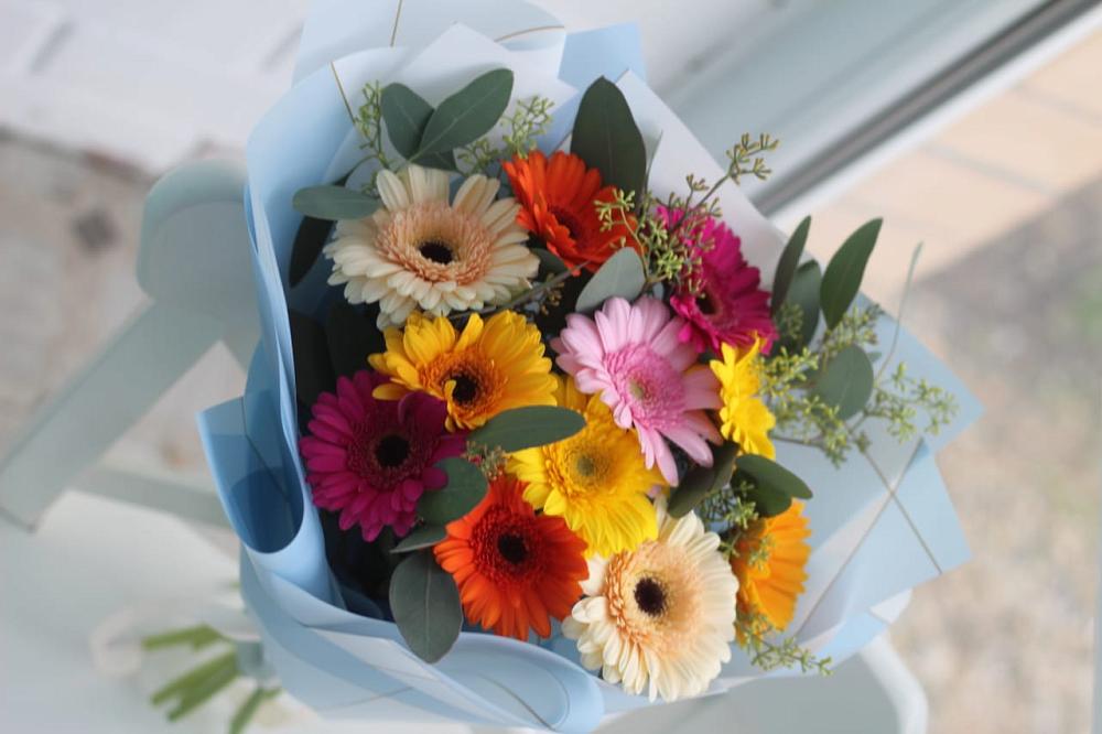 Букет цветов из: Герберы в Искре Курской области