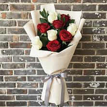Букет цветов из:  Розы в Искре Курской области