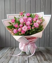 Букет Розовый кустик в Искре Курской области