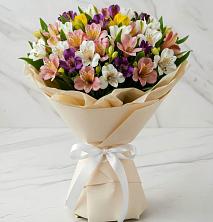 Букет цветов из:  Альстромерии в Искре Курской области