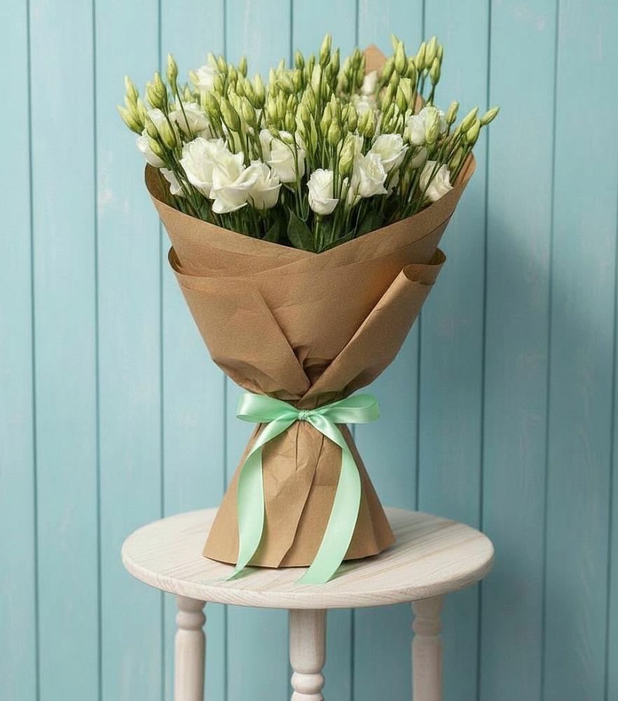 Букет цветов из: Лизиантусы в Искре Курской области