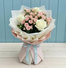 Букет цветов из:  Розы в Искре Курской области