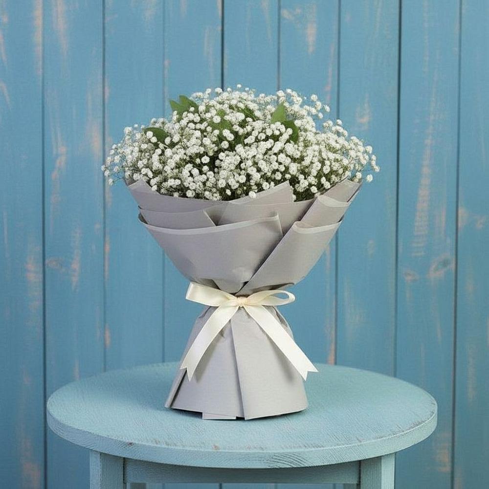 Букет цветов из: Гипсофила в Искре Курской области