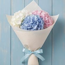 Букет цветов из:  Гортензия в Искре Курской области