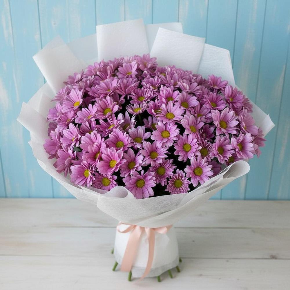 Букет цветов из: Хризантемы в Искре Курской области