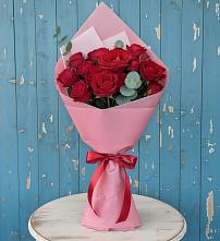 Букет цветов из:  Розы в Искре Курской области