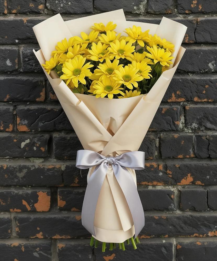 Букет цветов из: Хризантемы в Искре Курской области