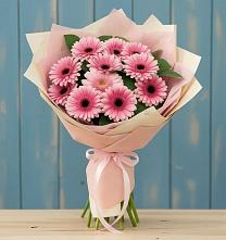 Букет цветов из:  Герберы в Искре Курской области