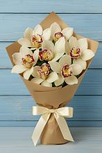 Букет цветов из:  Орхидеи и Розы в Искре Курской области